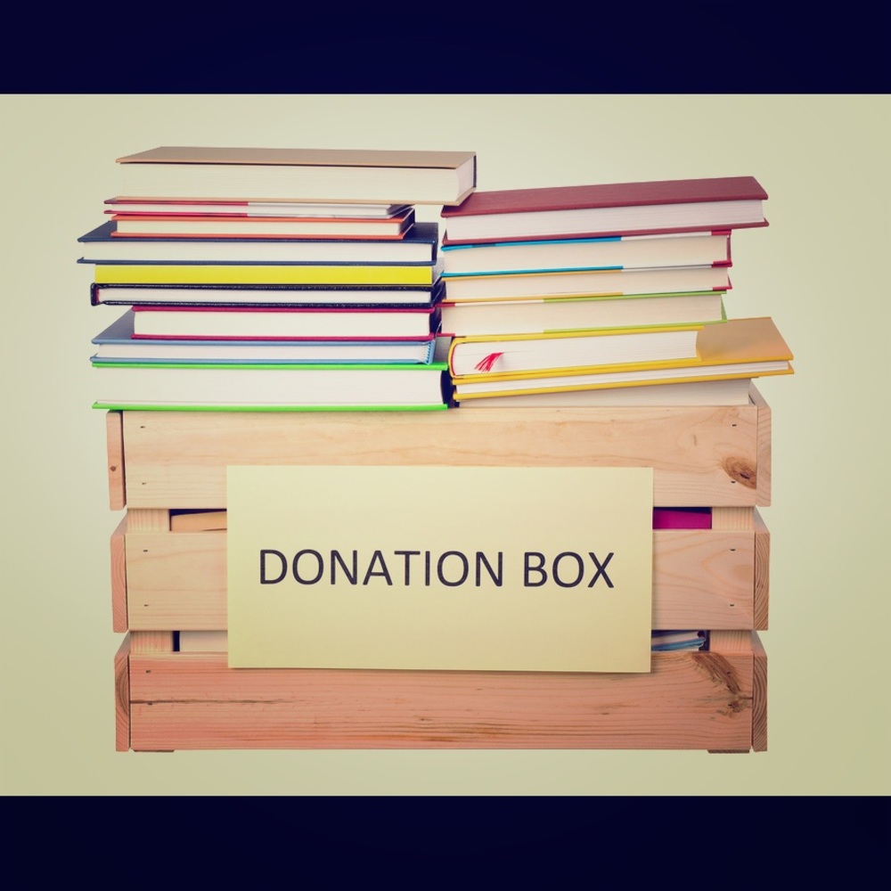 Donating everything next Saturday, 12/7/2019